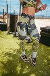 Legging d’Entraînement Vert Citron