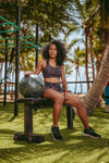 Brassière de Sport Rembourrée Précision Entraîne-toi Comme une Superhéroïne