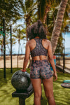 Brassière de Sport Rembourrée Précision Entraîne-toi Comme une Superhéroïne