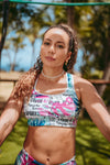 Brassière de Sport Rembourrée Précision Passion Sportive Verte