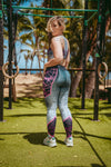 Legging d’Entraînement Rose Textile