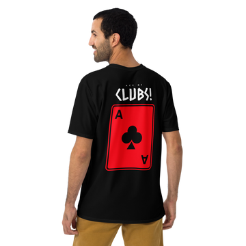 Tee-shirt Noir Homme Qualité Premium – As de Trèfle