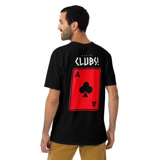 Tee-shirt Noir Homme Qualité Premium – As de Trèfle