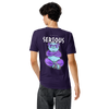 Tee-shirt Violet Homme Qualité Premium – Toujours Sérieux