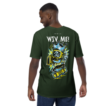 Tee-shirt Vert Homme Qualité Premium – Roule Avec Moi