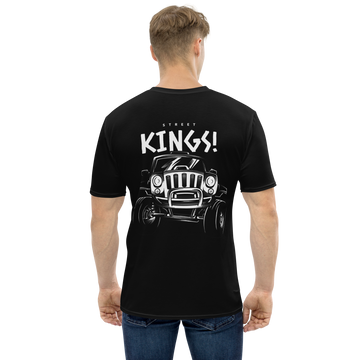 Tee-shirt Noir Homme Qualité Premium – Rois de la Rue