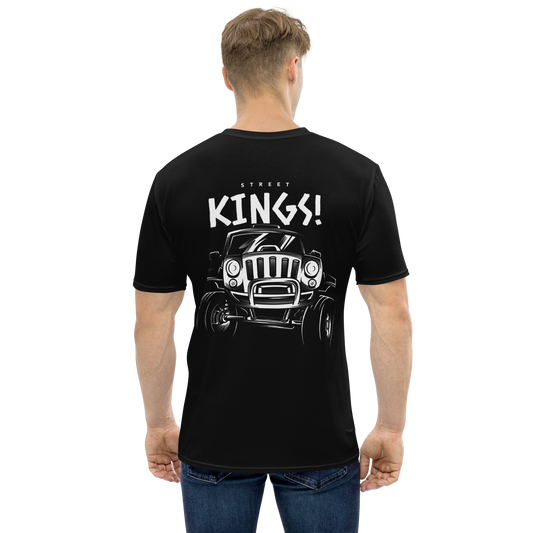 Tee-shirt Noir Homme Qualité Premium – Rois de la Rue