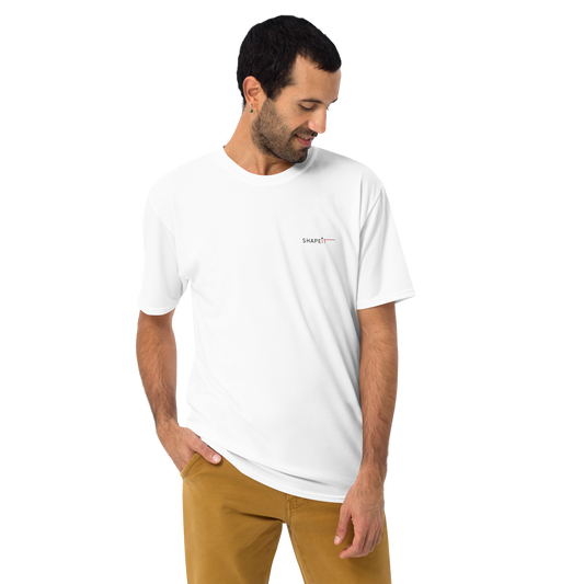 Tee-shirt Blanc Homme Qualité Premium – Ne Meurs Jamais