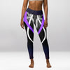Legging d’Entraînement Couleur Pourpre