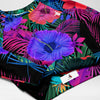 Crop Top Manches Longues Femme – Jardin au Clair de Lune