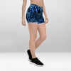 Short Court Femme Nuit de Givre Bleue