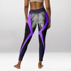 Legging d’Entraînement Couleur Pourpre
