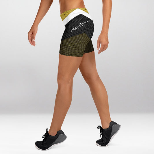 Short Court Femme Reflets Dorés