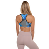 Brassière de Sport Rembourrée Précision Croix Bleue