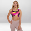 Brassière de Sport Rembourrée Précision Cocktail Rose