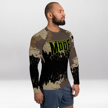 Rashguard Homme Ajusté Musclé – Mode Combat Bête