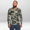 Rashguard Homme Ajusté Musclé – Tempête du Désert