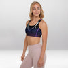 Brassière de Sport Rembourrée Précision La Couleur Pourpre