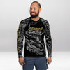 Rashguard Homme Noir Ajusté Musclé – Année du Dragon