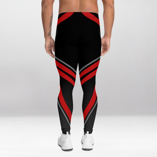 Legging d’Entraînement Homme Maille Abstraite