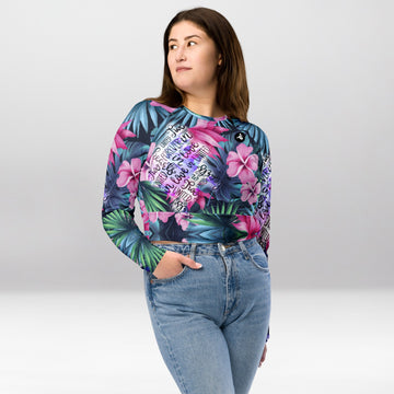 Crop Top Manches Longues Femme – Jardin des Amants