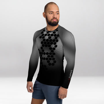Rashguard Homme Ajusté Musclé – Nuits Sombres