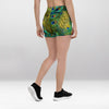 Short Court Vert Paon Femme