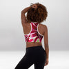Brassière de Sport Rembourrée Précision Jolie Fleur