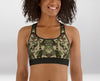 Brassière de Sport Rembourrée Précision Mode Militaire
