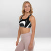 Brassière de Sport Rembourrée Harpe Sombre