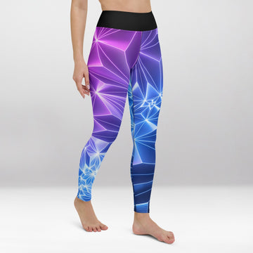 Legging d’Entraînement Lumières de Cristal