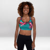 Brassière de Sport Rembourrée Précision Croix Turquoise