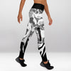 Legging d’Entraînement Géométrique Noir