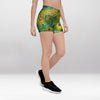 Short Court Vert Paon Femme