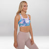 Brassière de Sport Rembourrée Précision Rose Je T’aime
