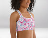 Brassière de Sport Rembourrée Précision Rose Hydrographique