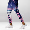 Legging d’Entraînement Nuit Étoilée Bleue