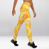 Legging d’Entraînement Jaune Baiser du Soleil