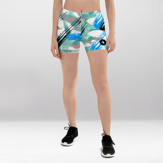 Short Court Femme – Art Abstrait