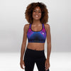 Brassière de Sport Rembourrée Lumières Stroboscopiques Violettes