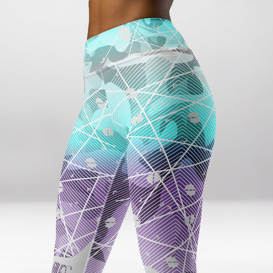 Legging d’Entraînement Bleu Bébé
