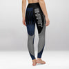 Legging d’Entraînement Motarde Bleue