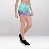 Short Court Femme Bleu Bébé