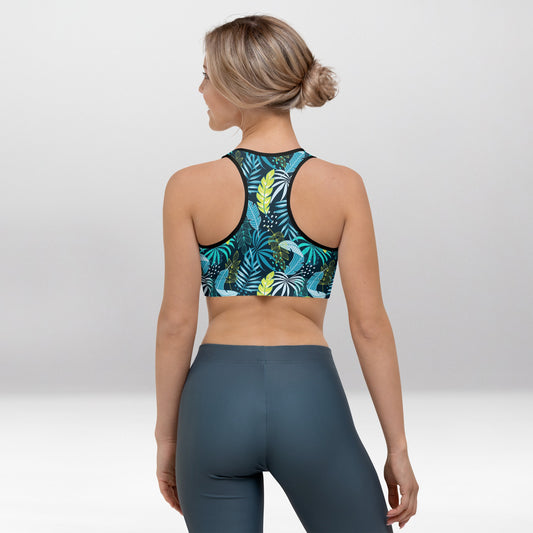 Brassière de Sport Rembourrée Précision Sous la Mer