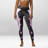Legging d’Entraînement Fleur Sombre