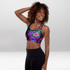 Brassière de Sport Rembourrée Précision Jardin au Clair de Lune