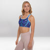 Brassière de Sport Rembourrée Précision Effet Papillon