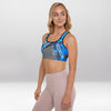 Brassière de Sport Rembourrée Précision Croix Bleue
