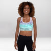 Brassière de Sport Rembourrée Précision Bleu Bébé