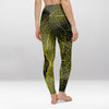 Legging d’Entraînement Feuille Dorée